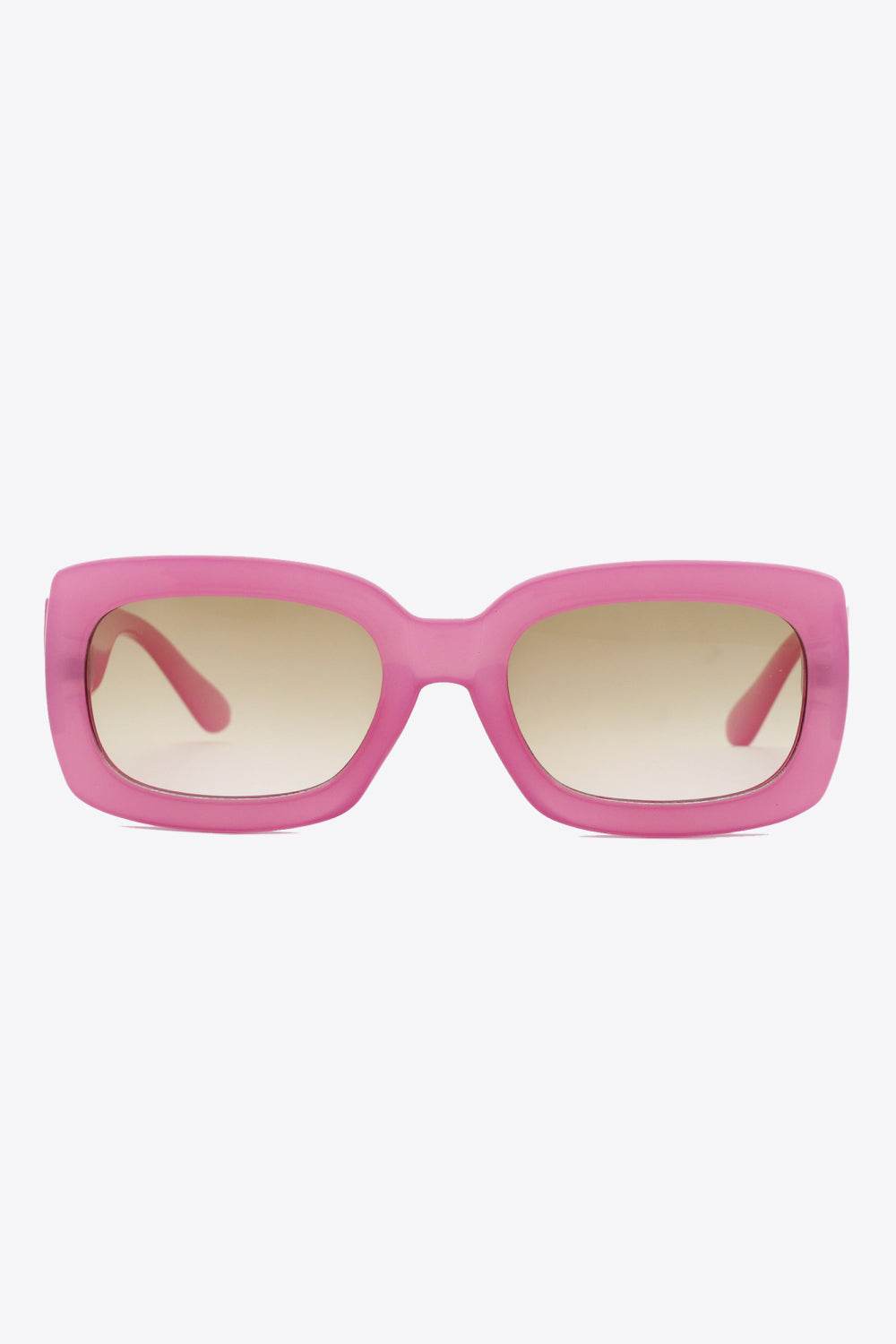 Polycarbonate Frame Rectangle Sunglasses - Delanoir