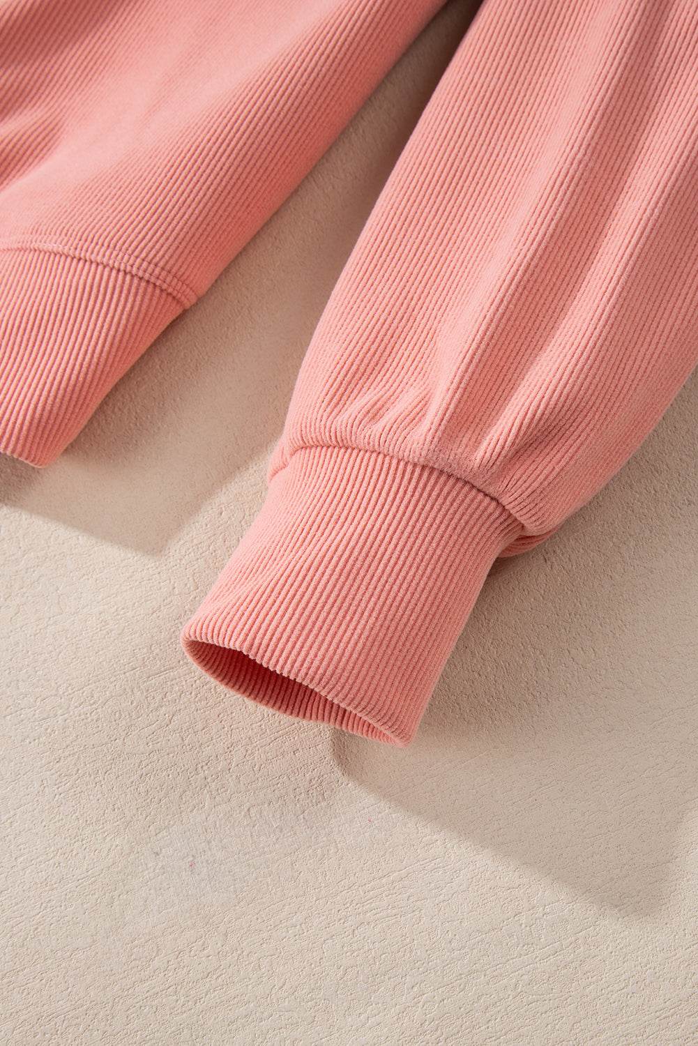 Round Neck Long Sleeve Top and Pants Set - Delanoir