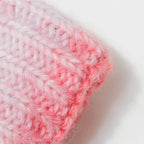 Gradient Knit Hat with Pompom - Delanoir