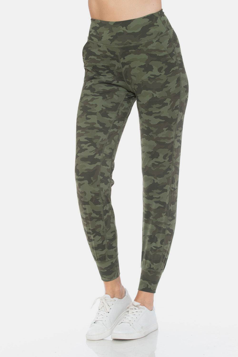 Leggings Depot Camouflage High Waist Leggings - Delanoir