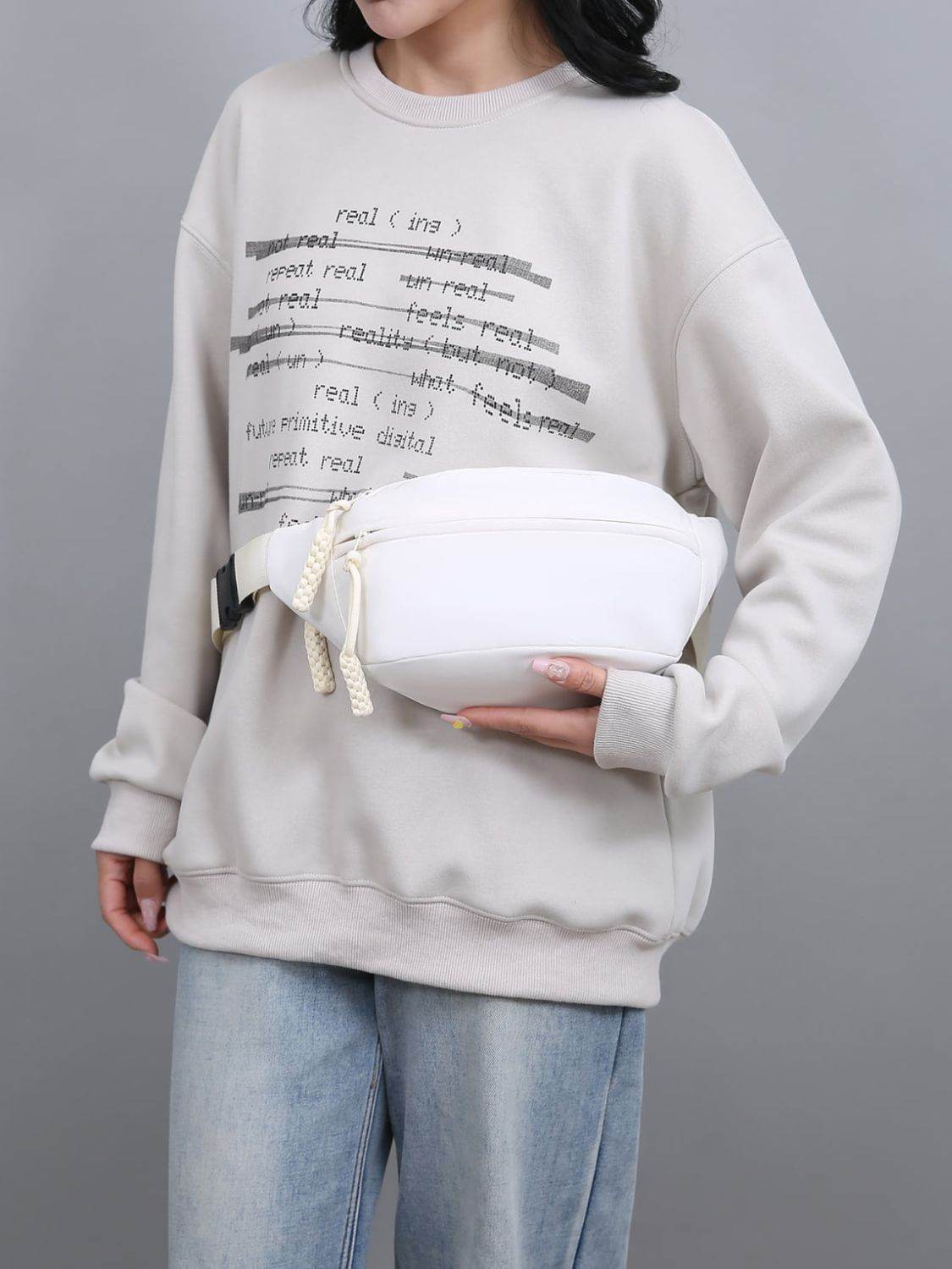 Oxford Cloth Adjustable Strap Sling Bag - Delanoir