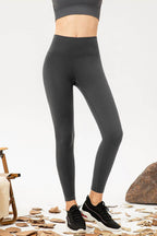 High Waist Skinny Active Pants - Delanoir