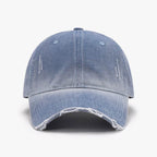 Distressed Washed Adjustable Baseball Cap - Delanoir