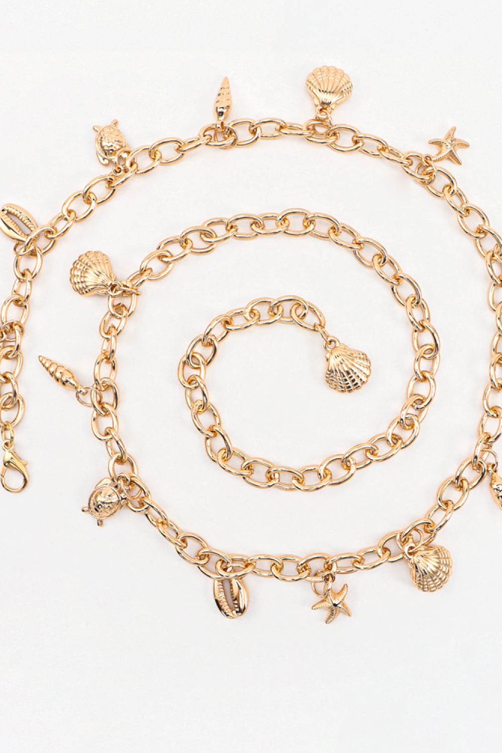 Ocean Element Charm Chain Belt - Delanoir