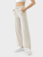 Millennia Drawstring Active Pants with Pockets - Delanoir