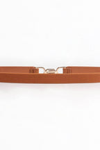 Alloy Buckle Elastic Belt - Delanoir