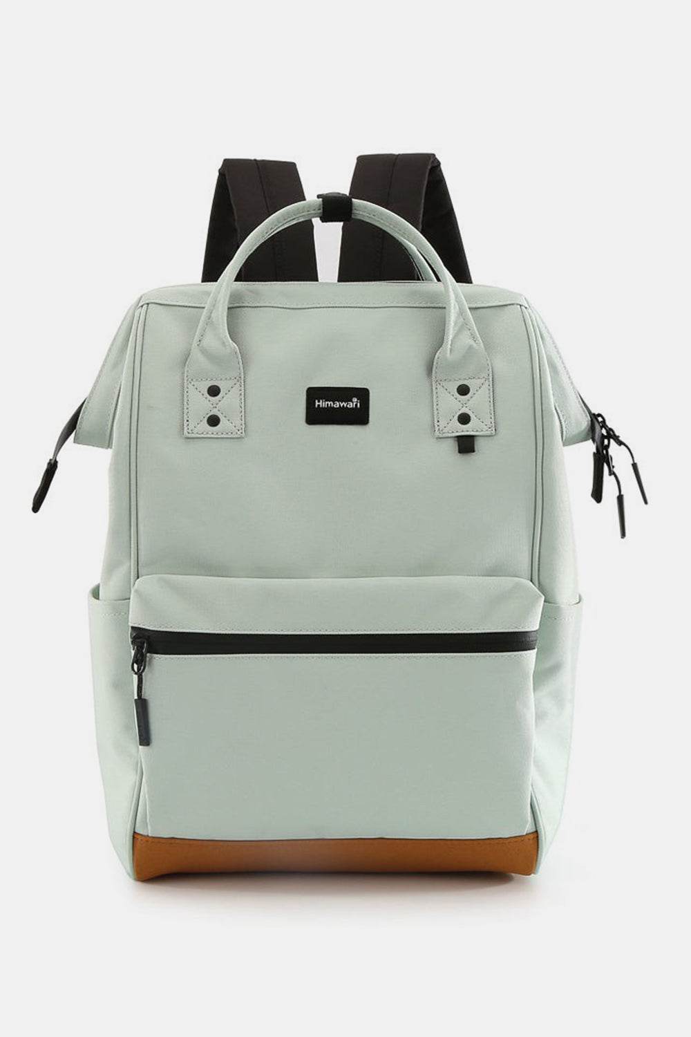Himawari Waterproof Canvas Travel Backpack Bag with USB Port - Delanoir