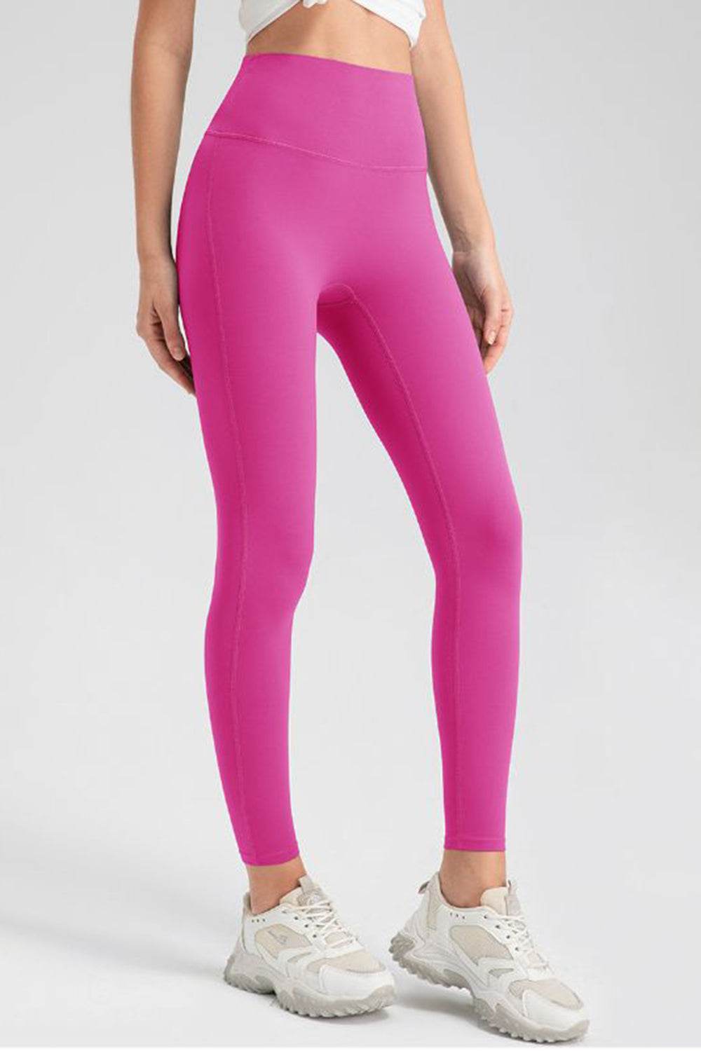High Waist Skinny Active Pants - Delanoir