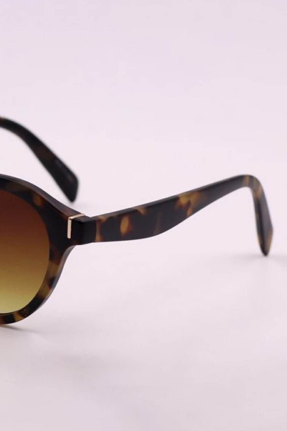 3-Piece Round Polycarbonate Full Rim Sunglasses - Delanoir
