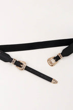 Double Buckle Elastic Belt - Delanoir