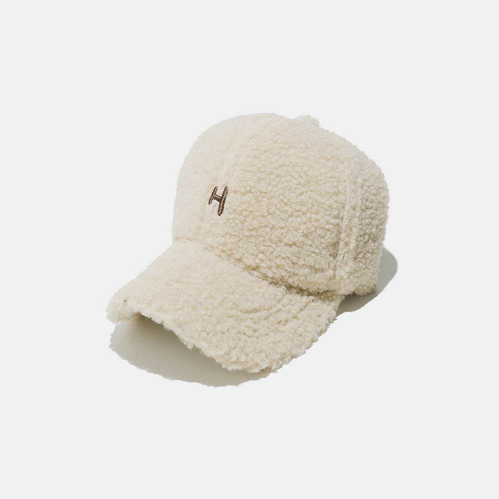 Sherpa Letter H Embroidered Cap - Delanoir