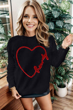 Round Neck Long Sleeve Sweater - Delanoir