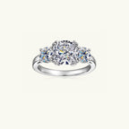 3.5 Carat Moissanite 925 Sterling Silver Ring - Delanoir