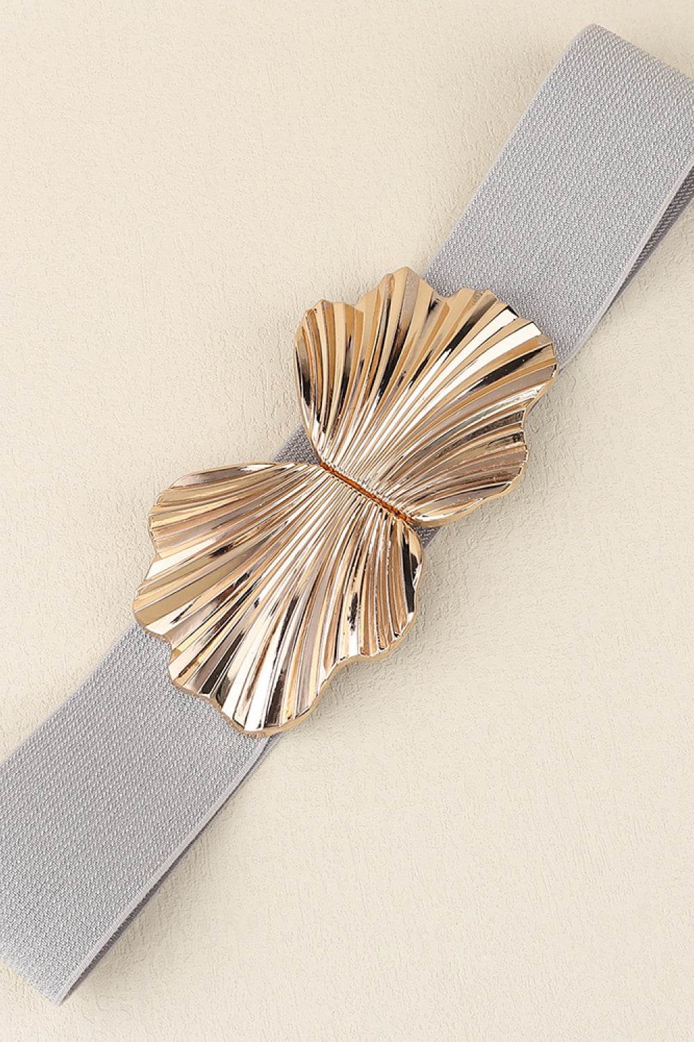 Zinc Alloy Buckle Elastic Belt - Delanoir