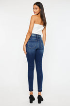Kancan Full Size High Rise Ankle Skinny Jeans - Delanoir