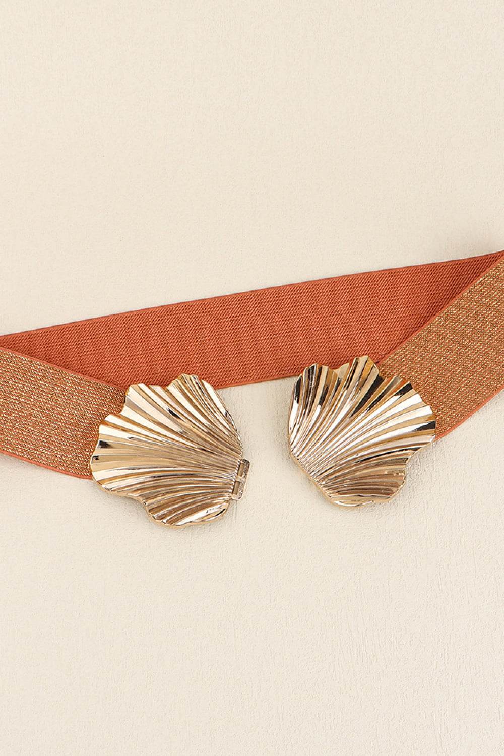 Zinc Alloy Buckle Elastic Belt - Delanoir