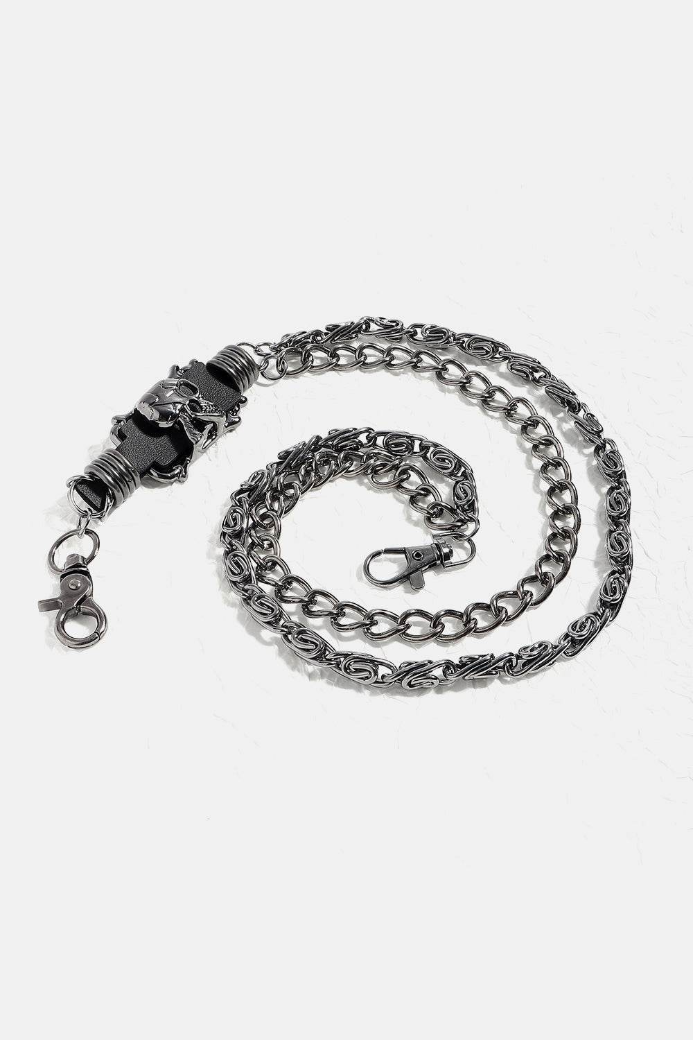 Double Layer Alloy Chain Belt - Delanoir