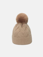 Roll Rim Hat with Pompom - Delanoir