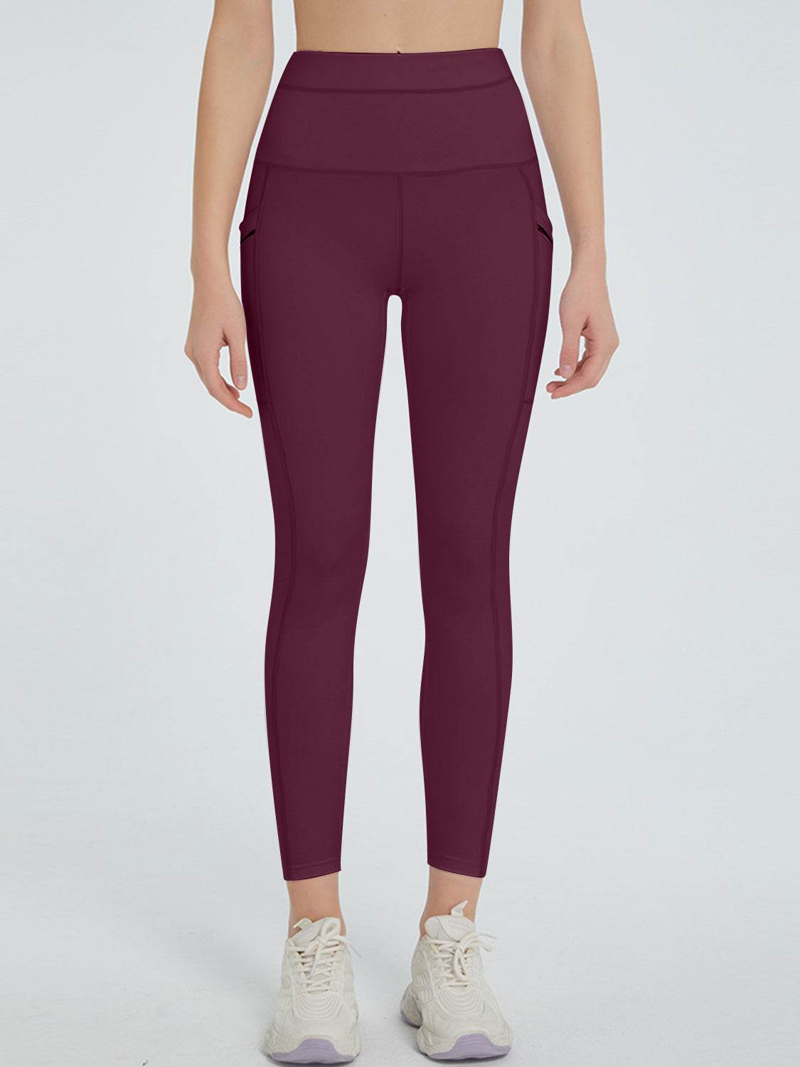 High Waist Active Leggings - Delanoir
