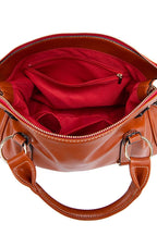 PU Leather Handbag with Tassels - Delanoir