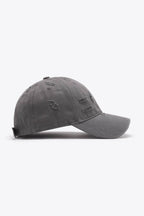 Distressed Adjustable Baseball Cap - Delanoir