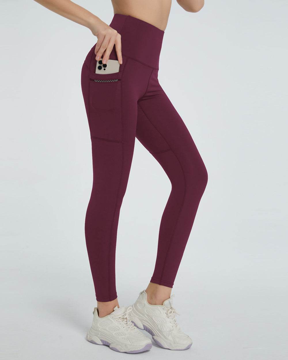 High Waist Active Leggings - Delanoir