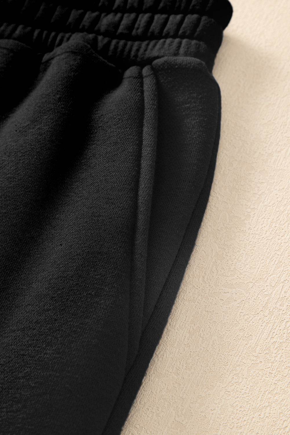 Pocketed Elastic Waist Active Joggers - Delanoir