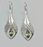 Alloy Rhinestone Cutout Earrings - Delanoir
