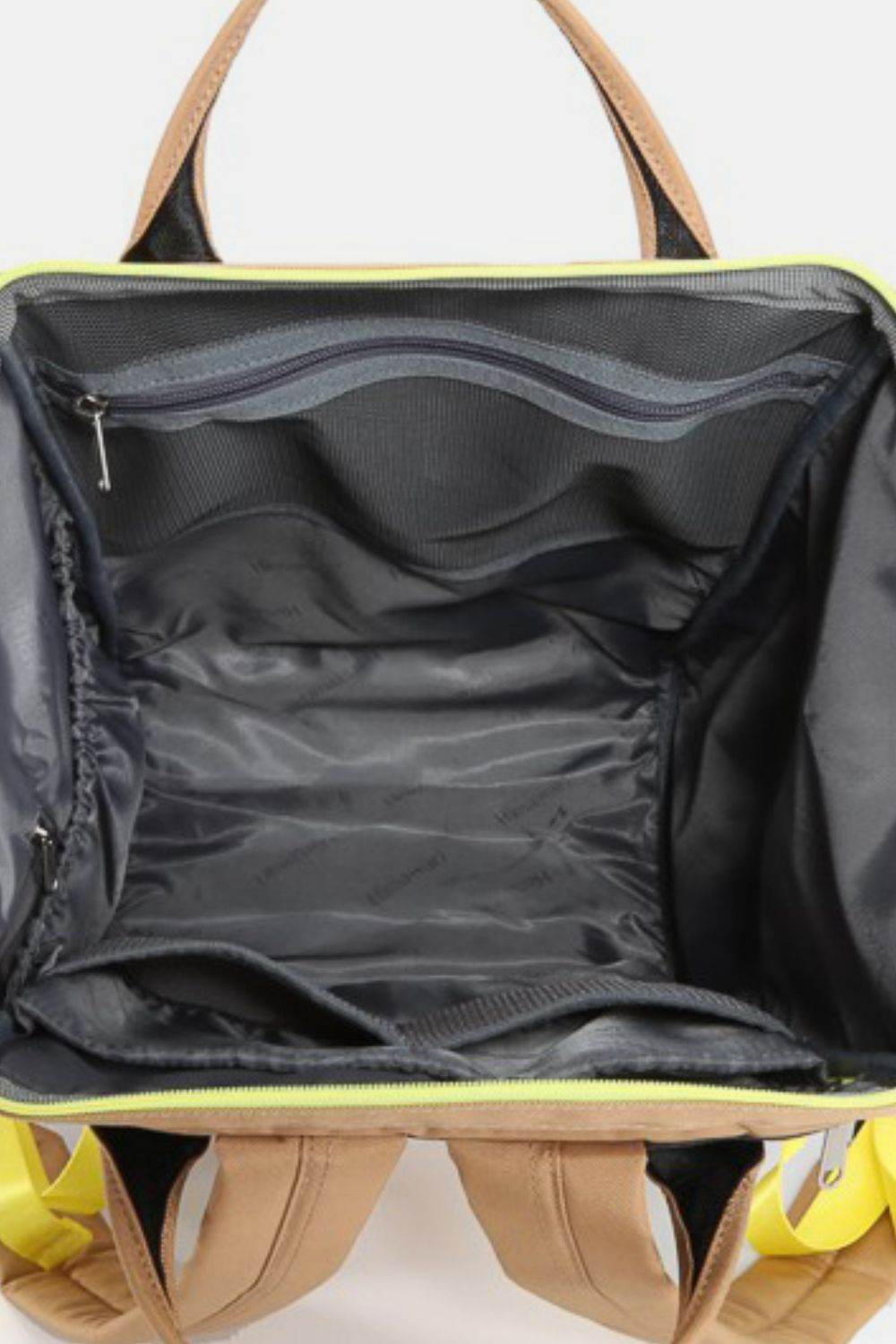 Himawari Contrast Waterproof Backpack Bag with Reinforced Edges - Delanoir