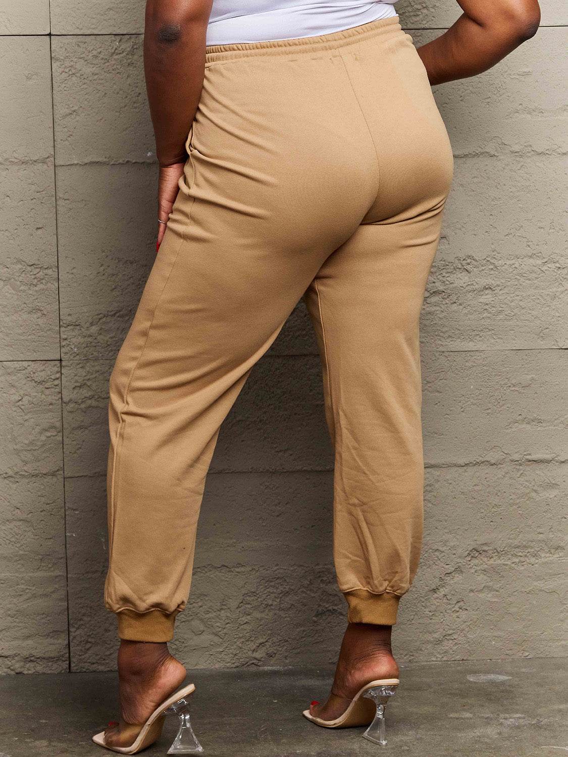 Simply Love Full Size Drawstring Sweatpants - Delanoir