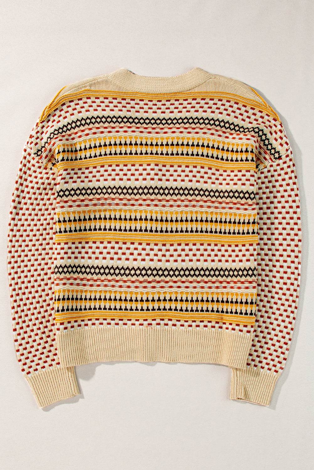 Button Down Long Sleeve Cardigan - Delanoir