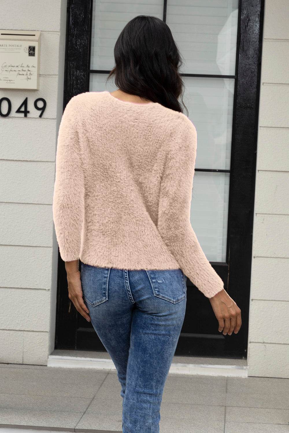 Cropped Cami and Open Front Cardigan Set - Delanoir