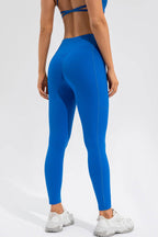 High Waist Active Leggings with Pockets - Delanoir