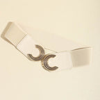 Double C Buckle Elastic Belt - Delanoir