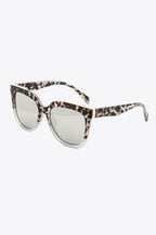 Tortoiseshell Polycarbonate Frame Full Rim Sunglasses - Delanoir