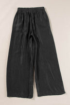 Drawstring Wide Leg Jeans - Delanoir