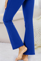 Pocketed High Waist Active Pants - Delanoir