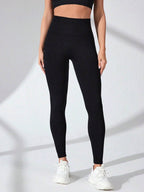 High Waist Active Leggings - Delanoir