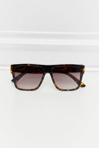 Tortoiseshell Square Full Rim Sunglasses - Delanoir