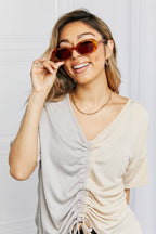 Oval Full Rim Sunglasses - Delanoir