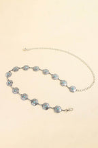 Vintage Turquoise Alloy Belt - Delanoir
