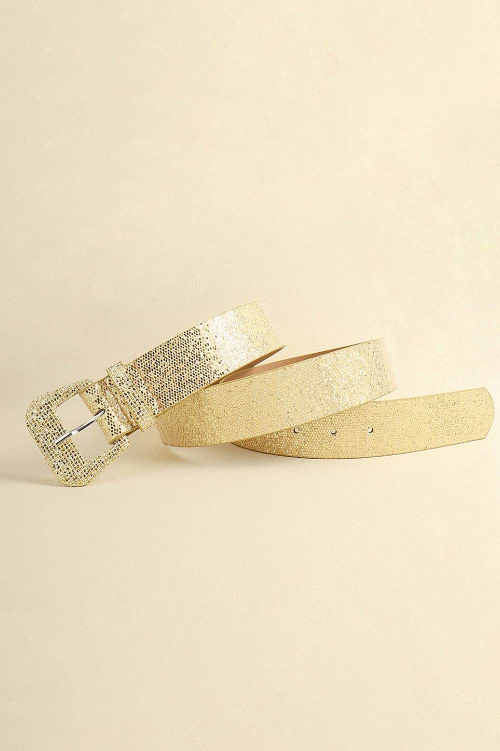 Glitter PU Leather Belt - Delanoir