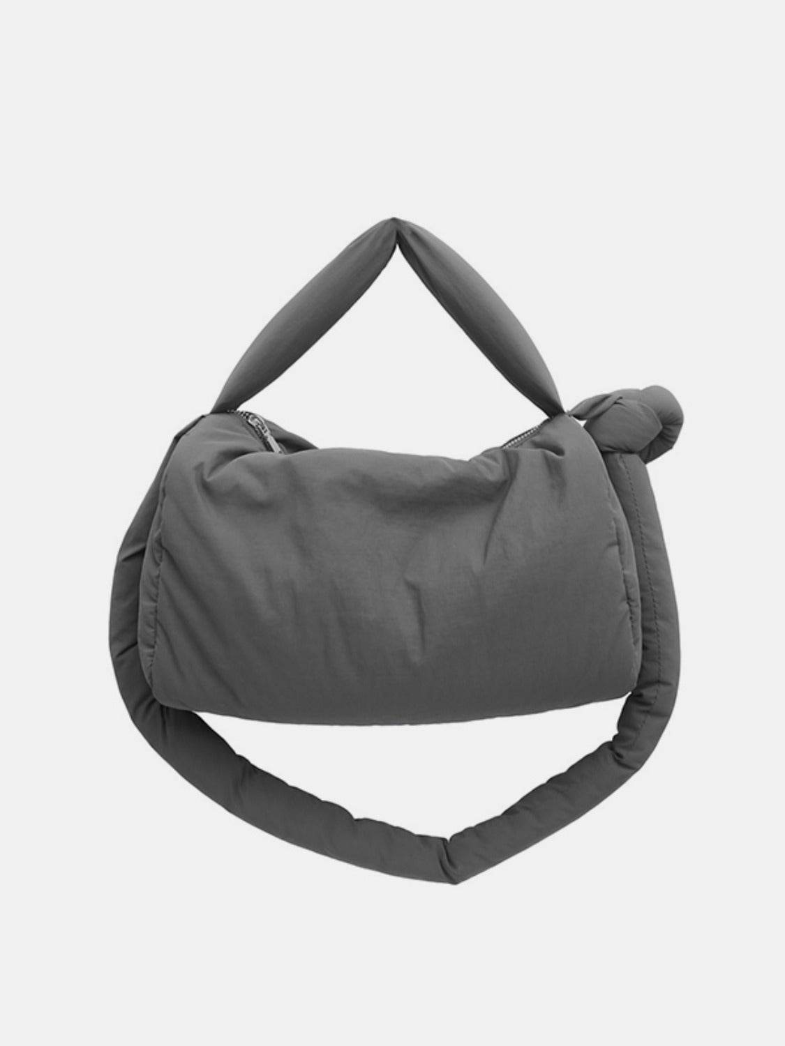 Puffy Nylon Medium Crossbody Bag - Delanoir