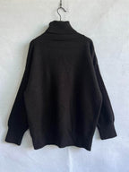 Turtleneck Long Sleeve Sweater - Delanoir