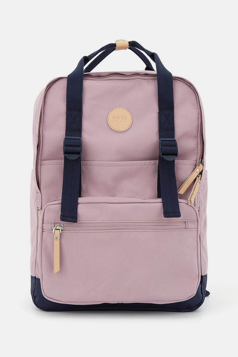 Himawari Waterproof Canvas Backpack Bag with Side Pockets - Delanoir