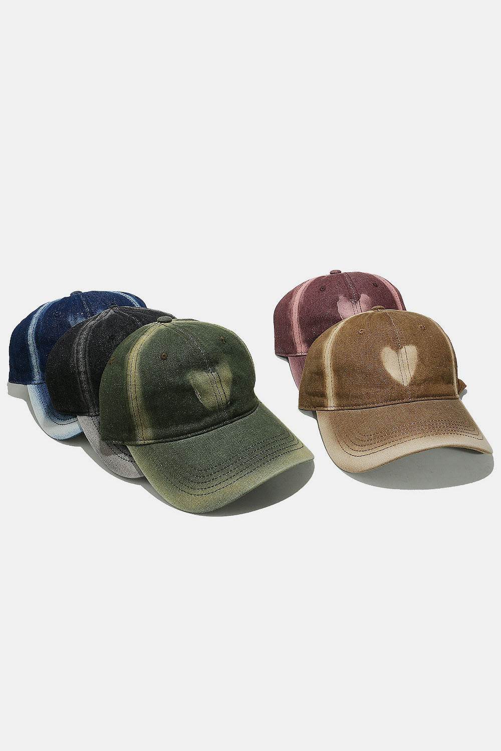 Heart Cotton Baseball Cap - Delanoir