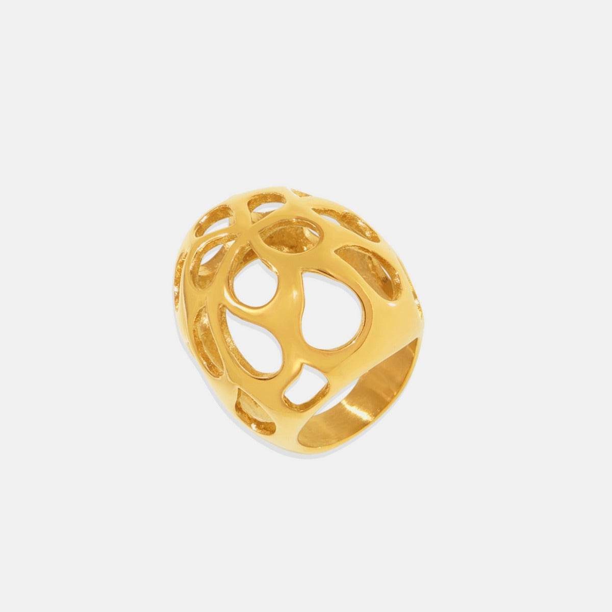 Stainless Steel Cutout Ring - Delanoir