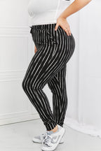 Leggings Depot Stay In Full Size Joggers - Delanoir