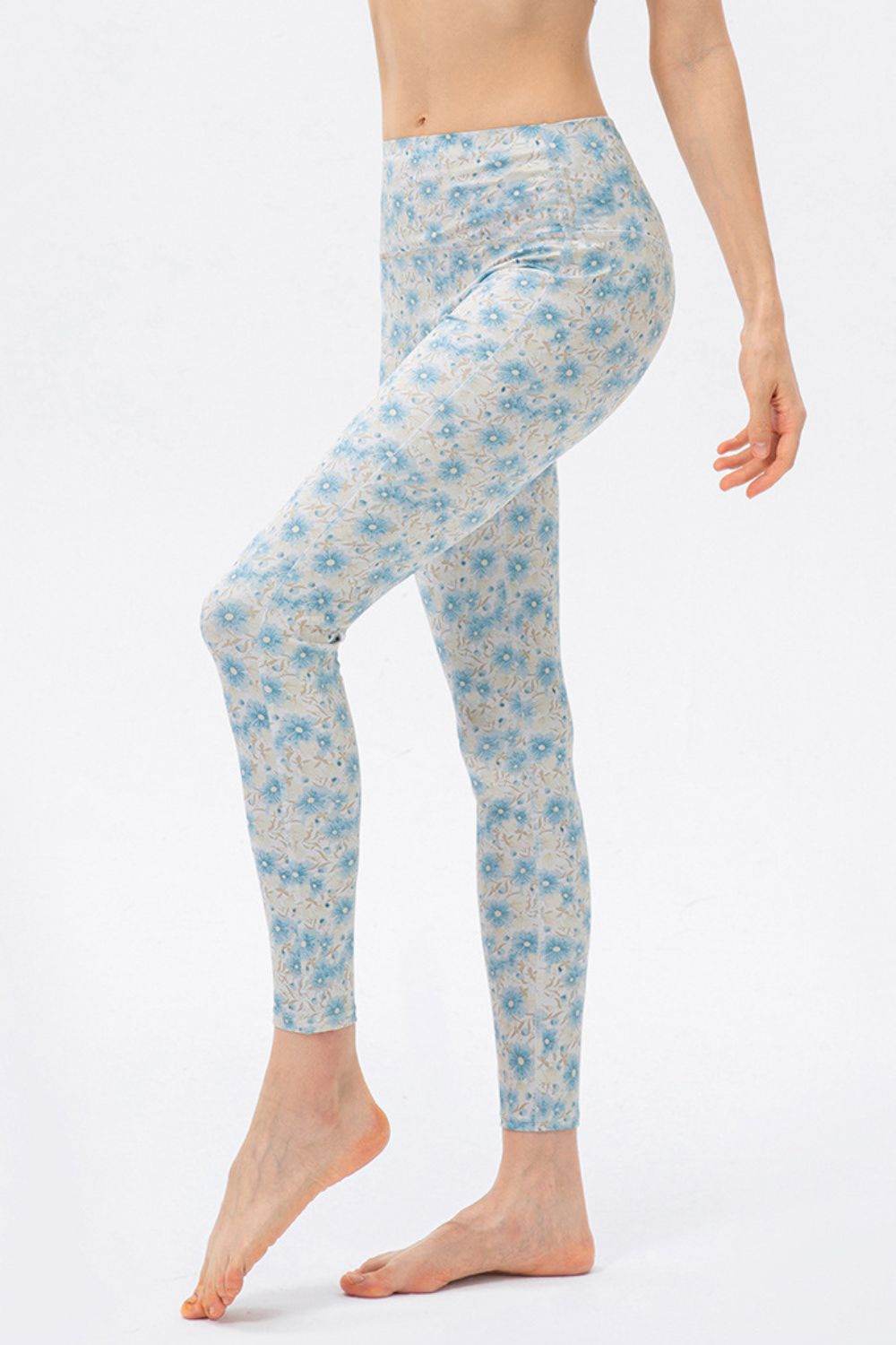 High Waist Skinny Active Pants - Delanoir