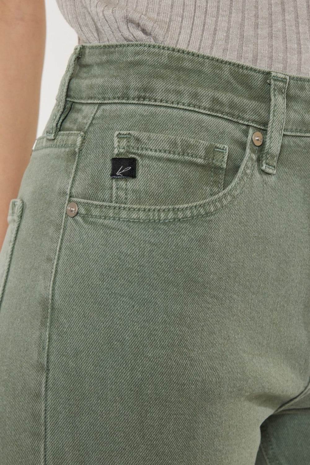 Kancan Ultra High Rise Straight Jeans - Delanoir